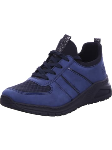 rieker Schnürhalbschuh in blau
