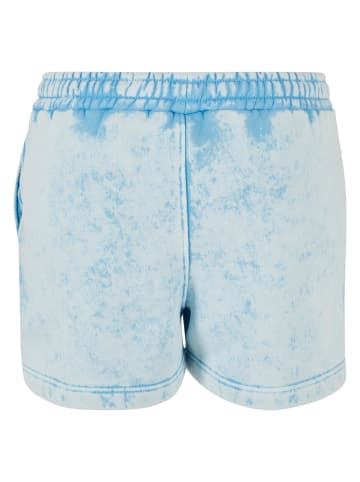 Urban Classics Urban Classics Damen Ladies Towel Washed Sweat Shorts in balticblue