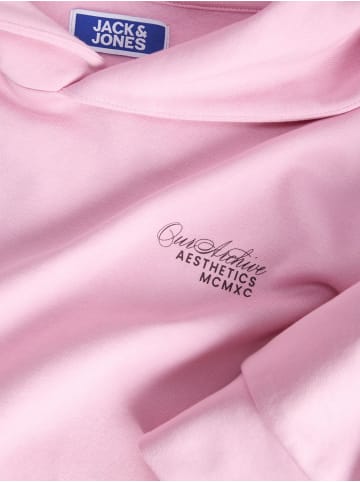 JACK & JONES Junior Kapuzensweatshirt JJROAR SWEAT HOOD JNR in prism pink