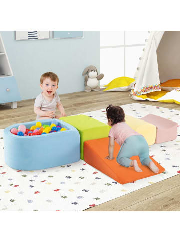 COSTWAY 5 TLG. Schaumstoffbausteine ohne Bälle in Bunt