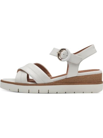 Tamaris Plateau-Sandaletten in WHITE LEATHER