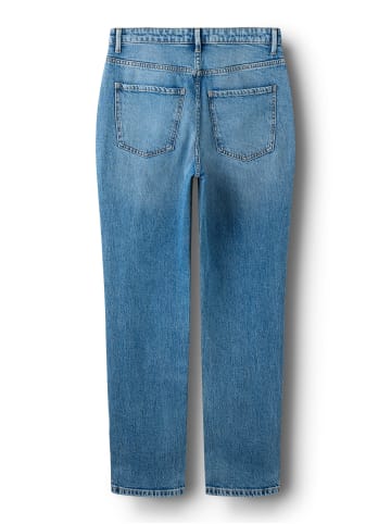 TWO SOON Jeans in Medium Blue Denim1
