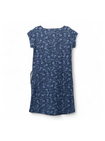 Jack Wolfskin Kleid Röcke Dress Aop Blumen in Blau