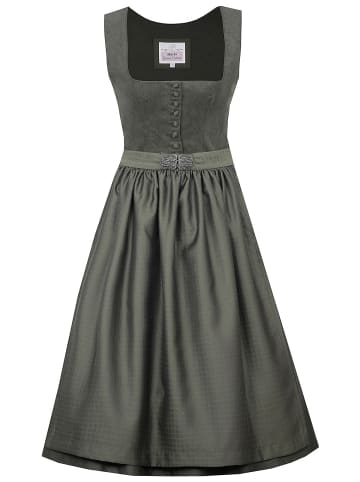 MarJo Midi Dirndl OSTERHOFEN in waldgrün