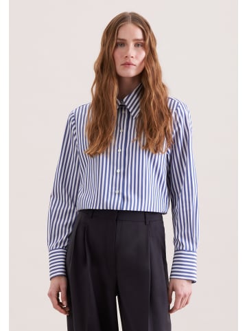 Seidensticker Hemdbluse Regular in Dunkelblau