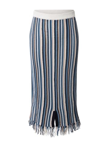 Ulla Popken Midirock in denimblau