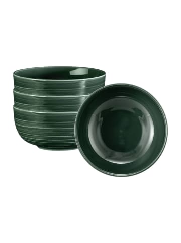 Seltmann Weiden 4er Set Müslischalen Terra in ø 15 cm in Moosgrün