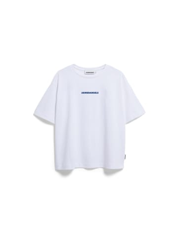 armedangels T-Shirt Giannaa Chaange in weiß blau