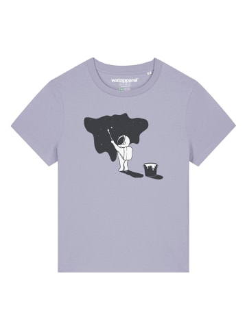 wat? Apparel T-Shirt Painting space in Lavender