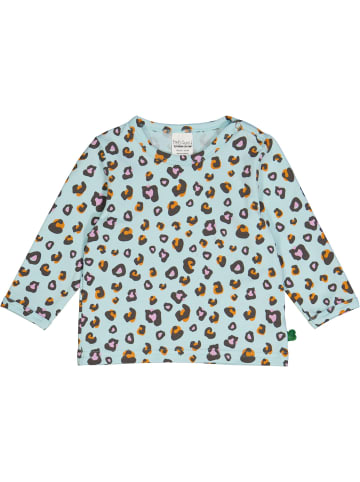 Fred´s World by GREEN COTTON Babylangarmshirt in Aqua/Tangerine/Pastel