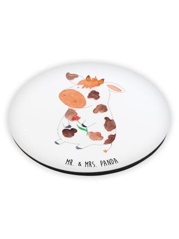 Mr. & Mrs. Panda magnet Kuh ohne Spruch in Weiß