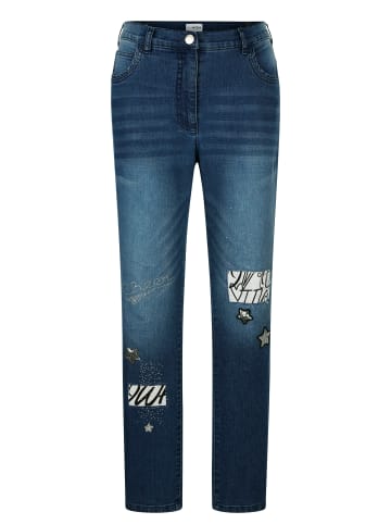 MIAMODA Jeans in mittelblau