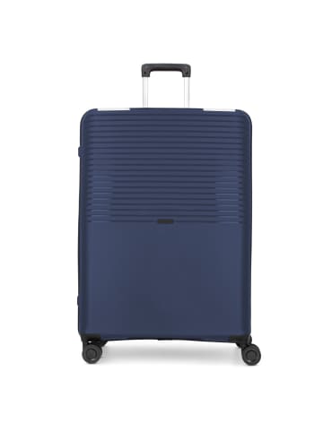 D&N Travel Line 4000 4-Rollen Trolley 76 cm in navy