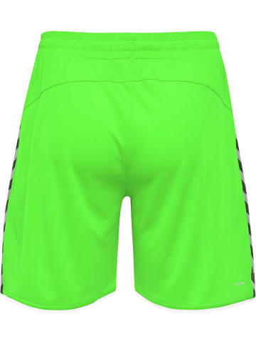 Hummel Poly Shorts Hmlauthentic Kids Poly Shorts in GREEN GECKO