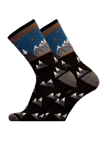 UphillSport Socken MOUNTAINS 2er Pack in Black