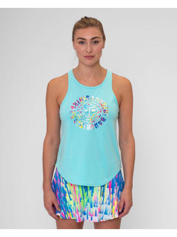 BIDI BADU Melbourne 2024 Chill Tank in Aqua