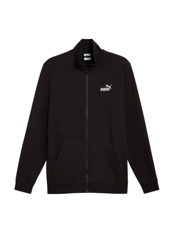 Puma Sweatjacke 'ESS No. 1' in schwarz