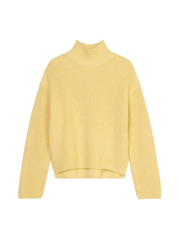 Marc O'Polo DfC Turtleneck-Strickpullover loose in creamy yellow