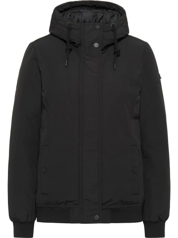 DreiMaster Klassik Wattierter Winterblouson in Schwarz