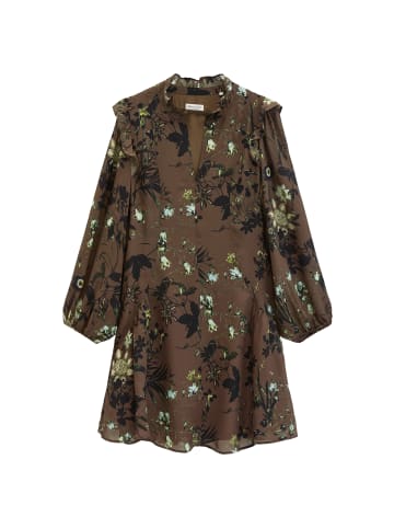 Marc O'Polo Kurzes Kleid A-Shape in Dark Brown