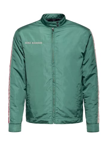 King Kerosin King Kerosin Racing Jacke Garage Built in grün