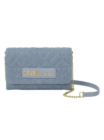 cavalli CLASS Carlotta Umhängetasche 22 cm in Denim Blue