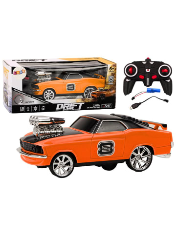 Wisam Ferngesteuertes Auto 1:18 Drift 360 Lights Sounds Orange
