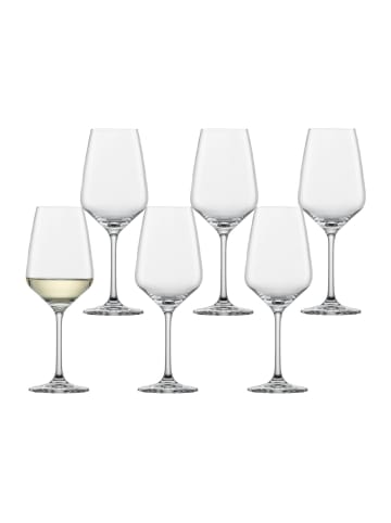 Schott Zwiesel 6er Set Weißweingläser Taste 356 ml in transparent