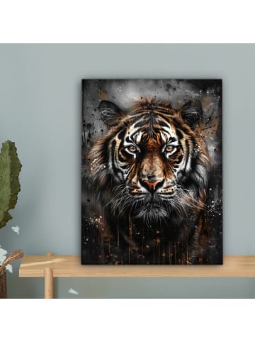 MuchoWow Leinwand bilder Tiger (BxH)