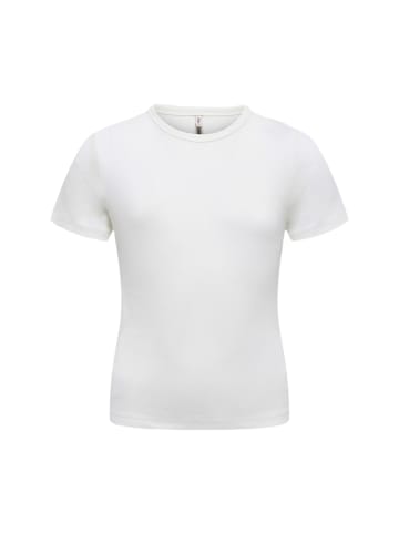 KIDS ONLY T-Shirt 'Lucky' in weiß