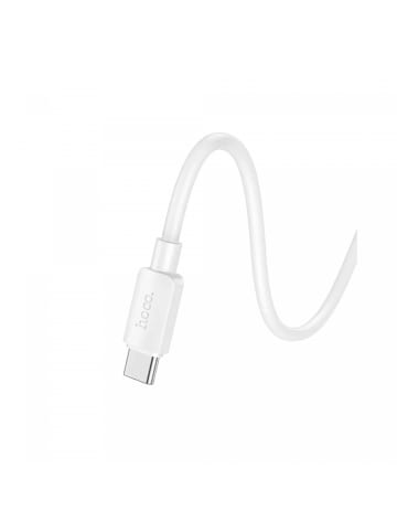 HOCO Schnellladekabel USB-A zu USB-C Ladekabel/ Datenkabel 1m in Weiß