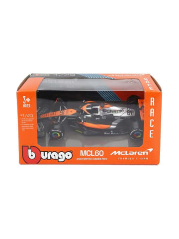 Bburago Modellauto F1 McLaren MCL60 '23 #81 Piastri, Maßstab 1:43 in mehrfarbig