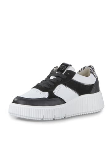 Tamaris Schnürhalbschuh in schwarz