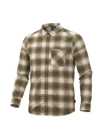Jack Wolfskin Hemd Light Valley Shirt Pine Herren Hemd in Braun