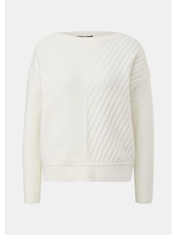 comma Strickpullover in 0120_weiß