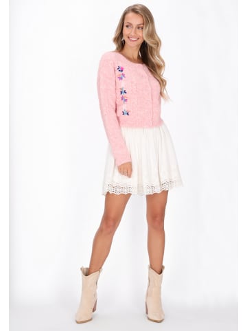 IZIA Cardigan in rose