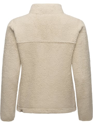 ragwear Plüschjacke Alaris in Ecru