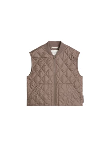 Marc O'Polo Verstaubare Steppweste MOP x Function in Chalky Brown