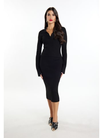 faina Damen Pullover in Schwarz