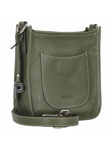 PICARD Kronberg - Umhängetasche 19 cm Rindsleder (pesto) in pesto