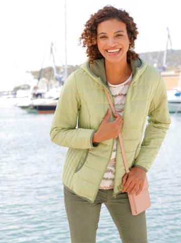 WITT WEIDEN Steppjacke in lindgrün-khaki