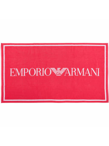 Emporio Armani Strandtuch in Koralle