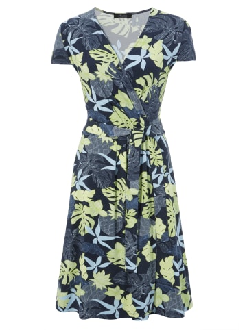 Aniston SELECTED Sommerkleid in schwarz-weiß-hellblau-hellgrün