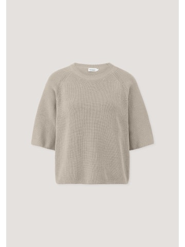 Hessnatur Strickpullover in taupe