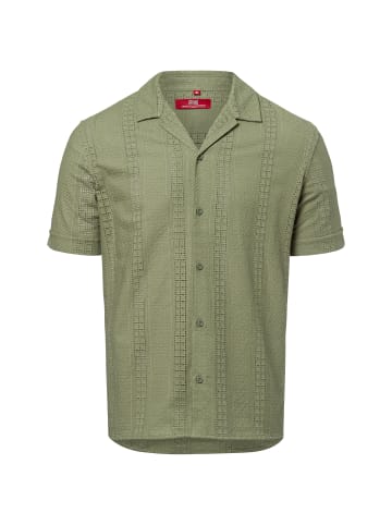 Finshley & Harding London Hemd Bailey in oliv