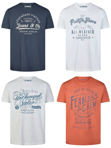 riverso  T-Shirt RIVLeon 4er Pack in Mehrfarbig