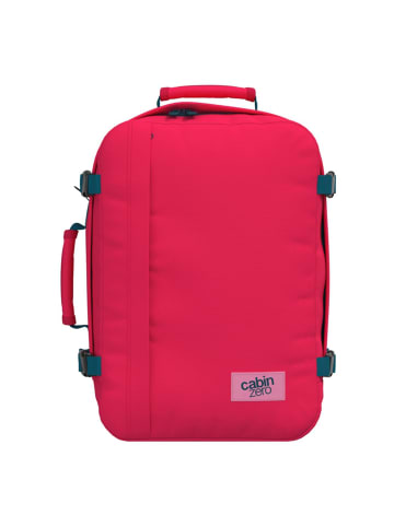 Cabinzero Travel Rucksack 45 cm Laptopfach in miami magenta