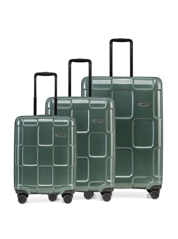 Epic Crate Reflex 4-Rollen Kofferset 3tlg. in emeraldgreen1