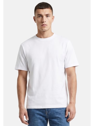 Jack & Jones T-Shirt Cotton Relaxed in Weiß / schwarz