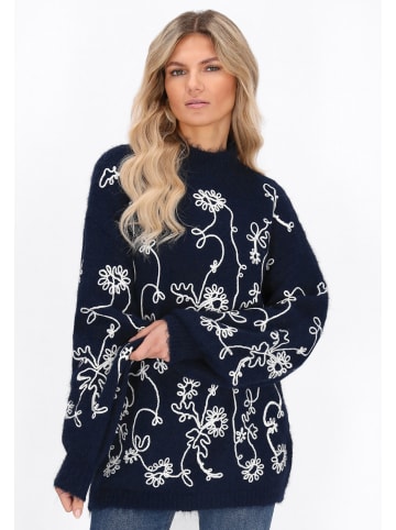 usha FESTIVAL Sweater in navy